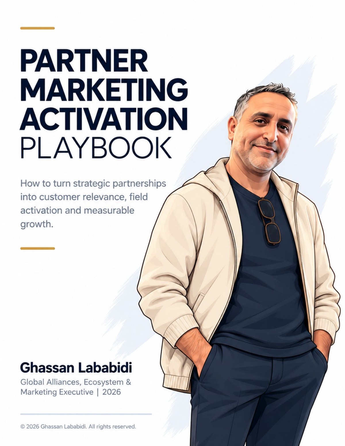 Cover of The Partner Marketing Activation Playbook by Ghassan Lababidi